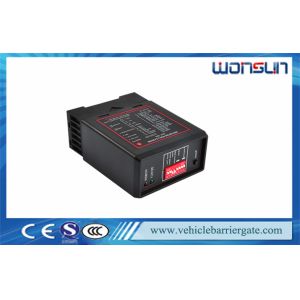 Black Automatic Barrier Gate Vehicle Loop Detector Single / Double