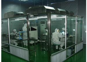 China ISO Semiconductor hardwall Clean Room Class 100 - 10000 With Fan Filter Unit on sale