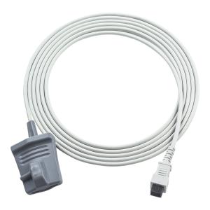 Quality Konica Minolta Reusable Pulse Oximeter Sensor Square 6 Pin Pulsox-300 Pulsox-300i 1m Short for sale