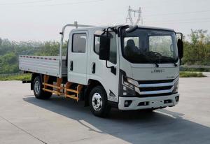 Quality Double Row Diesel Cargo Truck Front Rear Drive 4×2 5 Persons Manual Transmission for sale