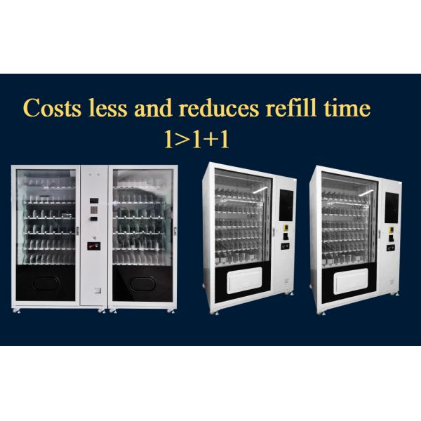 22 Inch Touch Screen Meal Vending Machine With NAYAX Card Reader