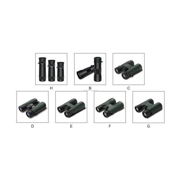 C 10X High Definition Binoculars 10X42 for Adults Optical Telescope for Hunting and Travel