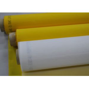 White 140T 34um Polyester Screen Printing Mesh 350 Mesh/inch