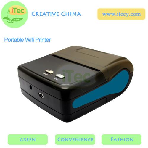 Buy 58mm Portable Wifi Thermal Receipt Mini Wireless Printer with usb android portable printer at wholesale prices