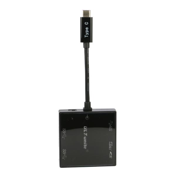 Buy USB 3.1 Type C Card Reader 5Gpbs Multi-Function USB 3.0 Hub And Micro SD TF Card Reader Fo at wholesale prices