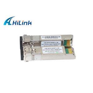 10G SFP+ Transceiver Module 1570nm 80Km CWDM SFP High Speed Transmission Network