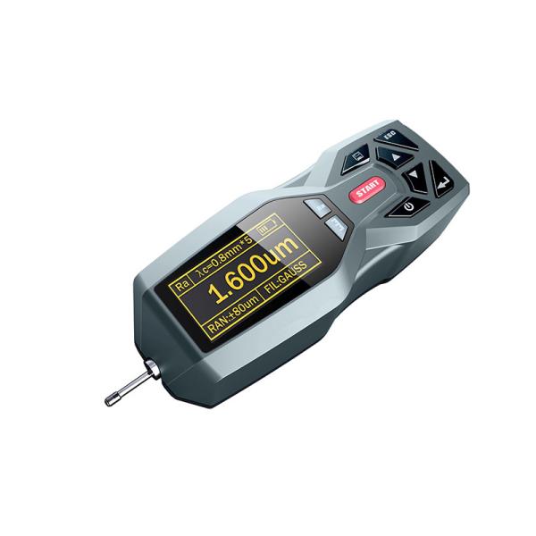 Buy Ra Ry Rq Rz Digital Surface Roughness Tester Machine Matrix LCD Display at wholesale prices
