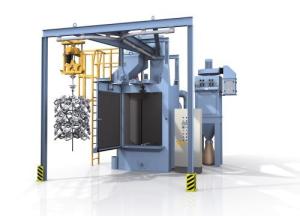 Rust Removing Shot Blasting Machine Advanced Design Reasonable Structure