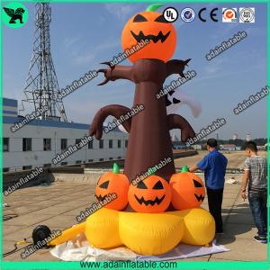 Quality 5m Halloween Inflatable  Decorations Halloween inflatable pumpkin Tree with lighting for sale