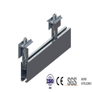 Quality Tin Aluminum Metal Roof Solar Mounting Systems 88M/S Panel Clips for sale