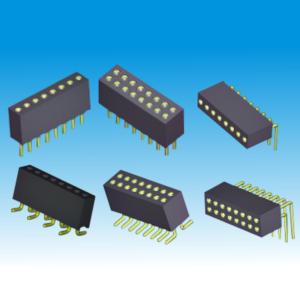 China Gold Plating Machine Pin Headers , 1.778mm PPS PCB Pin Header Connectors on sale
