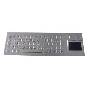 Quality Panel Mount IP67 Dynamic Washable Vandal Proof Stainless Steel Industrial Keyboard for sale
