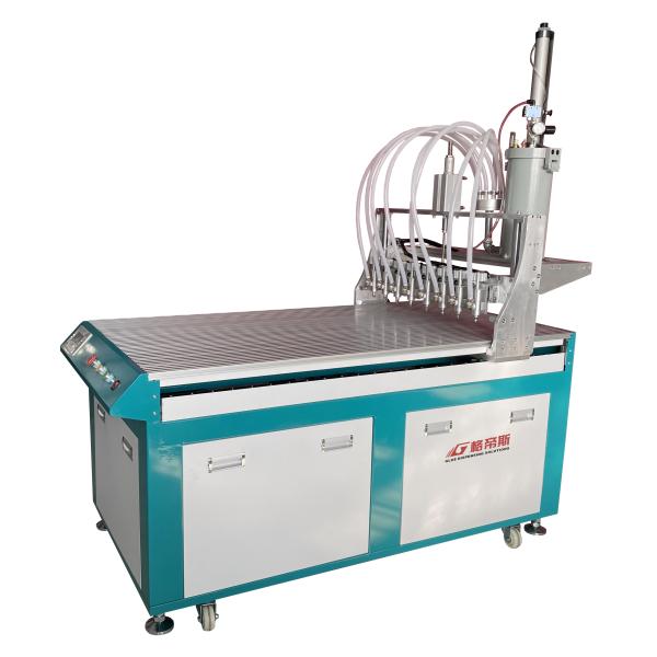 Floor Stand Glue Dispensing Machine Multi Heads Adhesive Dispensing Systems 600*1200MM