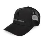 Custom Reversible Sequin 5 Panel Trucker Cap Unisex Style Comfortable Black Mesh