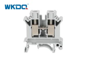 Quality JUK 10N Screw Clamp Electrical Terminal Block DIN Mounted Type Phoenix Switches Power Distribution for sale