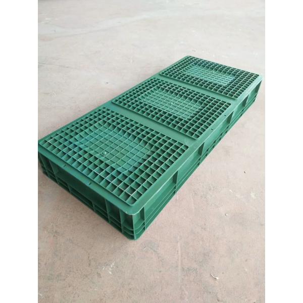 Euro Virgin Polyethylene Stacking Boxes 900*400*120 mm Reinforcing Inside For Stable Loading Divider Storage
