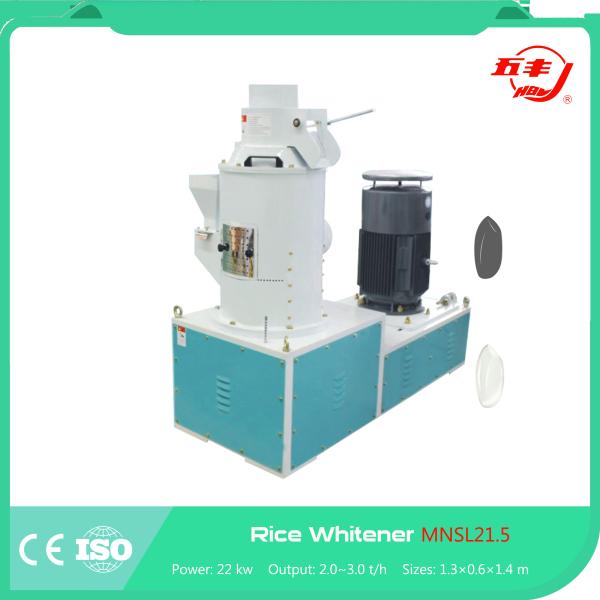 1300x600x1400mm 22kw Vertical Single Roller Rice Whitener
