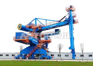 China High Capacity Coal Unloader / Blue Coal Unloading Equipment Low Noise on sale