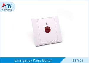 Quality Embedded 86 Type Bottom Box Emergency Button , Resets By Using A Key for sale