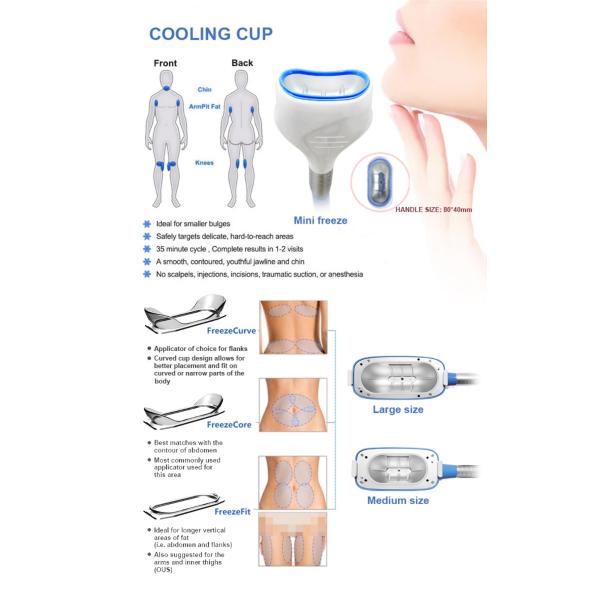 Multifunction Fat Freezing Machine , 360 Body Sculpting Cryo Slimming Machine
