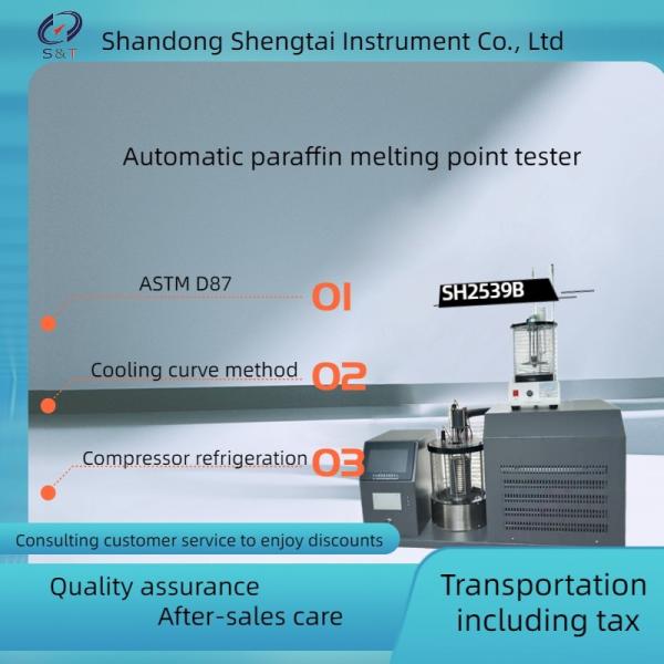 Buy Touch Screen SH2539B Automatic Paraffin Melting Point Analyzeris accorging to GB/T2539 ASTMD87 at wholesale prices