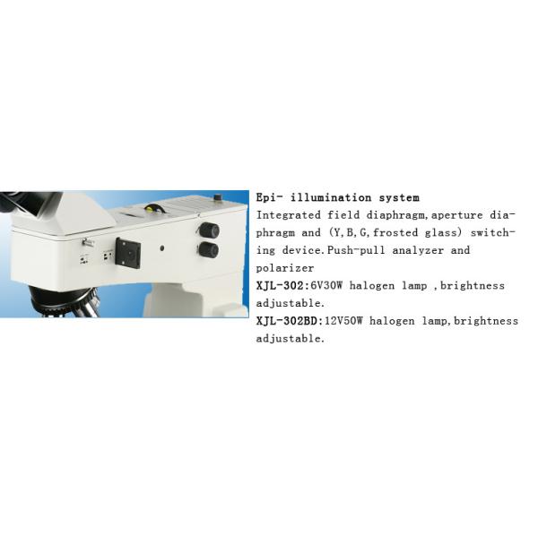 Upright Trinocular Digital Metallurgical Microscope with UIS and Dark Field Observation