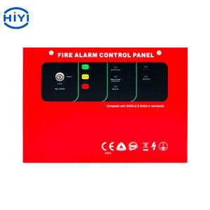 Quality Wireless 2 Zone En54 24vdc Conventional Fire Alarm Control Panel for sale