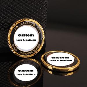 China Metal Custom Souvenir Coins Challenge Custom Minted Silver Coins With Box on sale