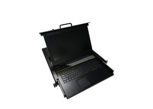19 Inch KVM Switch With LCD , 16 Ports Rack LCD Monitor With Pre USB Interface