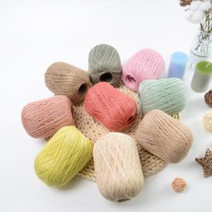 China 100%Linen 6 Ply Crochet Wool Yarn Yarn Hand Knitting on sale