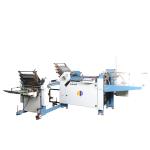 3.8KW Leaflet Cross Fold Paper Folding Machine For Printing Industry Folding And
