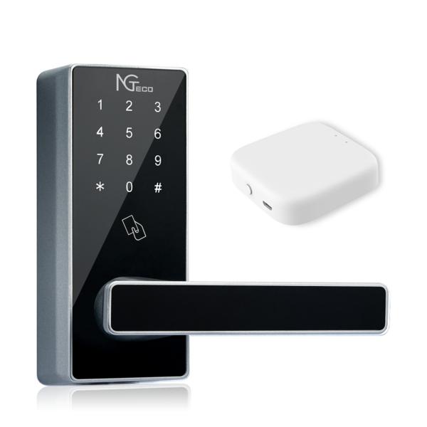 Buy wireless zigbee Keypad Smart Lock unlock and control remotely for short-rental apartment at wholesale prices