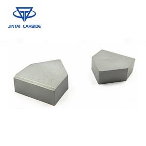 China Standard Lathe Cutting Tools Cemented Carbide Insert Brazed Tips For Turning Tools Making on sale