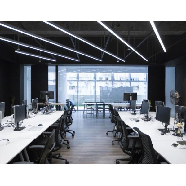 PC Diffuser SAA LED Linear Ceiling Light Natural White Office 48 Watt