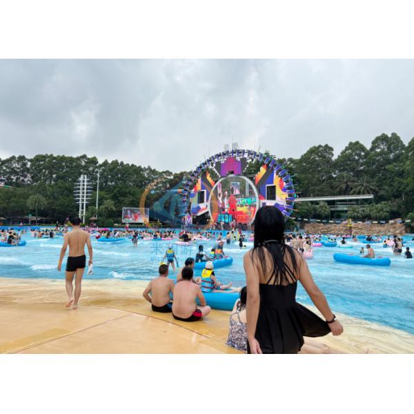 Artificial Wave Surf Pool Big Scale Low Noise 2-10m Wave Length