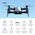 2400mAh APP Support Foldable Fpv Drone 4k HD Camera Remote Control 3 Axis