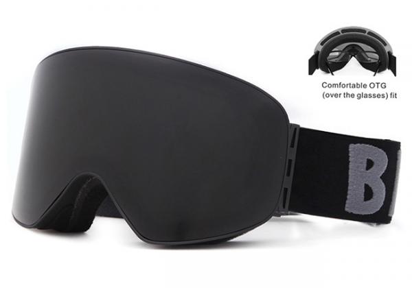 Buy Mirrored Prescription Snowboard Goggles Cylinder Lens With Adjustable Elastic Headband at wholesale prices