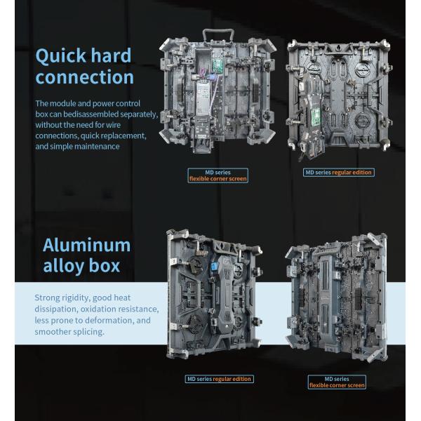 Custom Indoor P2 P3 LED Display Panel Screen Video Wall Led Flexible Display