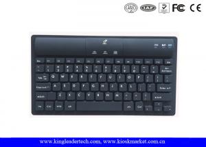 Quality Black Wireless Bluetooth Silicone Industrial Keyboard With Usb Charging for sale