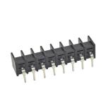 Single Row Barrier Type Terminal Block , 9.5mm Pitch Terminal Strip Connector