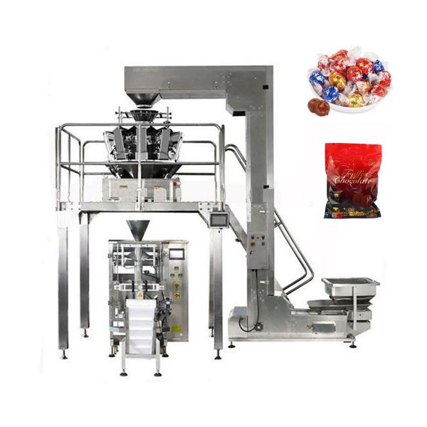 Buy Nut Bean Chocolate Vertical Packing Machine With Multihead Weigher Automatic at wholesale prices