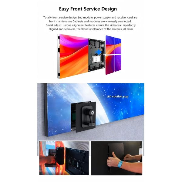 P1.56 led display COB LED Screen Indoor led display screen