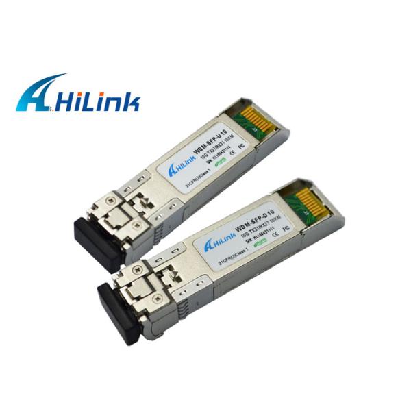 10KM Bidirectional SFP Transceiver Module Fiber Optic LC Connector 3 Years Warranty