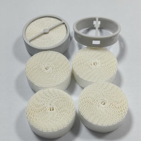 Custom Sized Wooden Paddle HME Filter Paper For Munters Desiccant Rotor Air Filtration