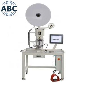 China EW-5065 Semi-automatic Electrical Reel Terminal Connector Electric Wire Crimping Machine Automatic Crimper on sale