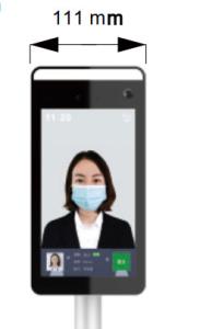 China LINUX System Biometric Attendance Machine Face Detection MX 3520 600*1024 on sale