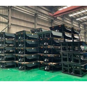 High Efficiency Hydraulic Dock Leveler , Loading Dock Ramps Three Phrase