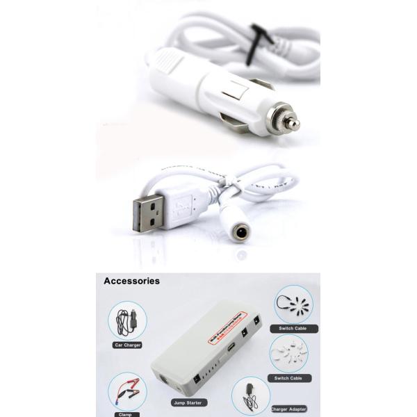 Multifunction Portable Car Jump Starter , Car Emergency Auto Jump Starter