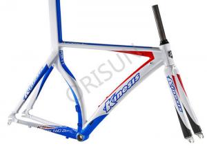 China Short Wheelbase 700c Triathlon Bike Frame , Aerodynamic Road Bicycle Frames on sale