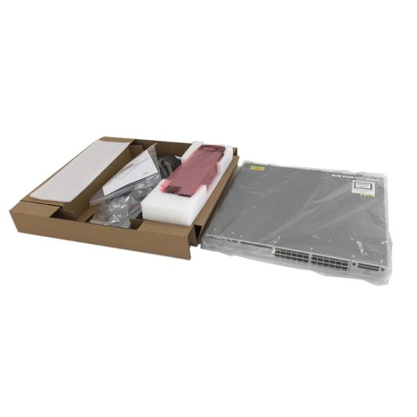 WS-C3850-24P-E Stackable Network Switch 24 Port Gigabit IP Services Features